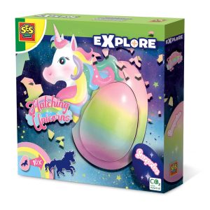 Ou de jucarie pentru copii cu unicorn care eclozeaza in apa