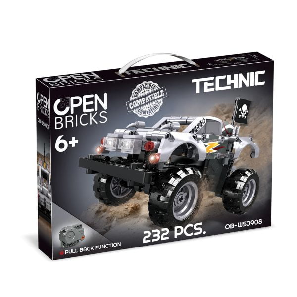 Monster truck de constructie (232 piese)